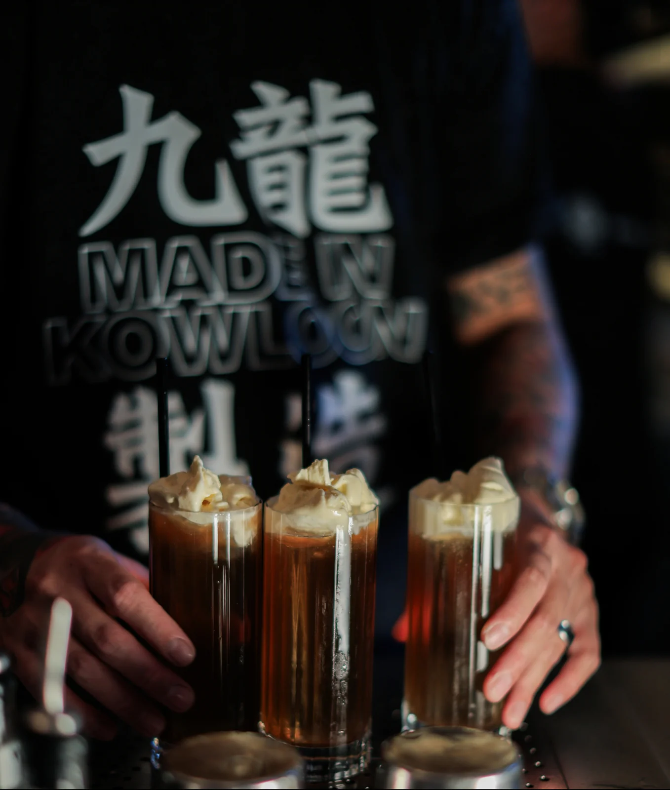 Cocktails made with Kowloon Spirits