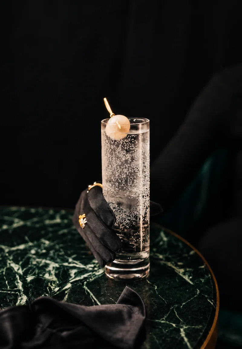 Lychee & Yuzu Highball