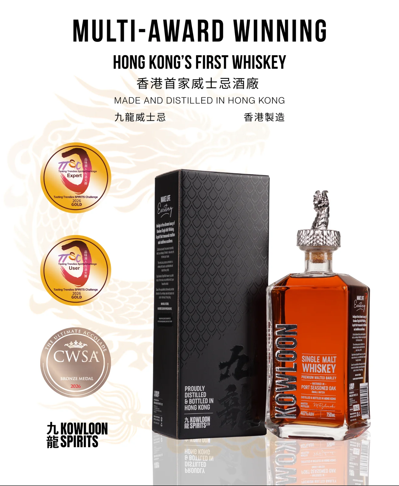 Kowloon Single Malt Whiskey – 2